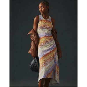 Anthropologie Multicolor Maxi Dress